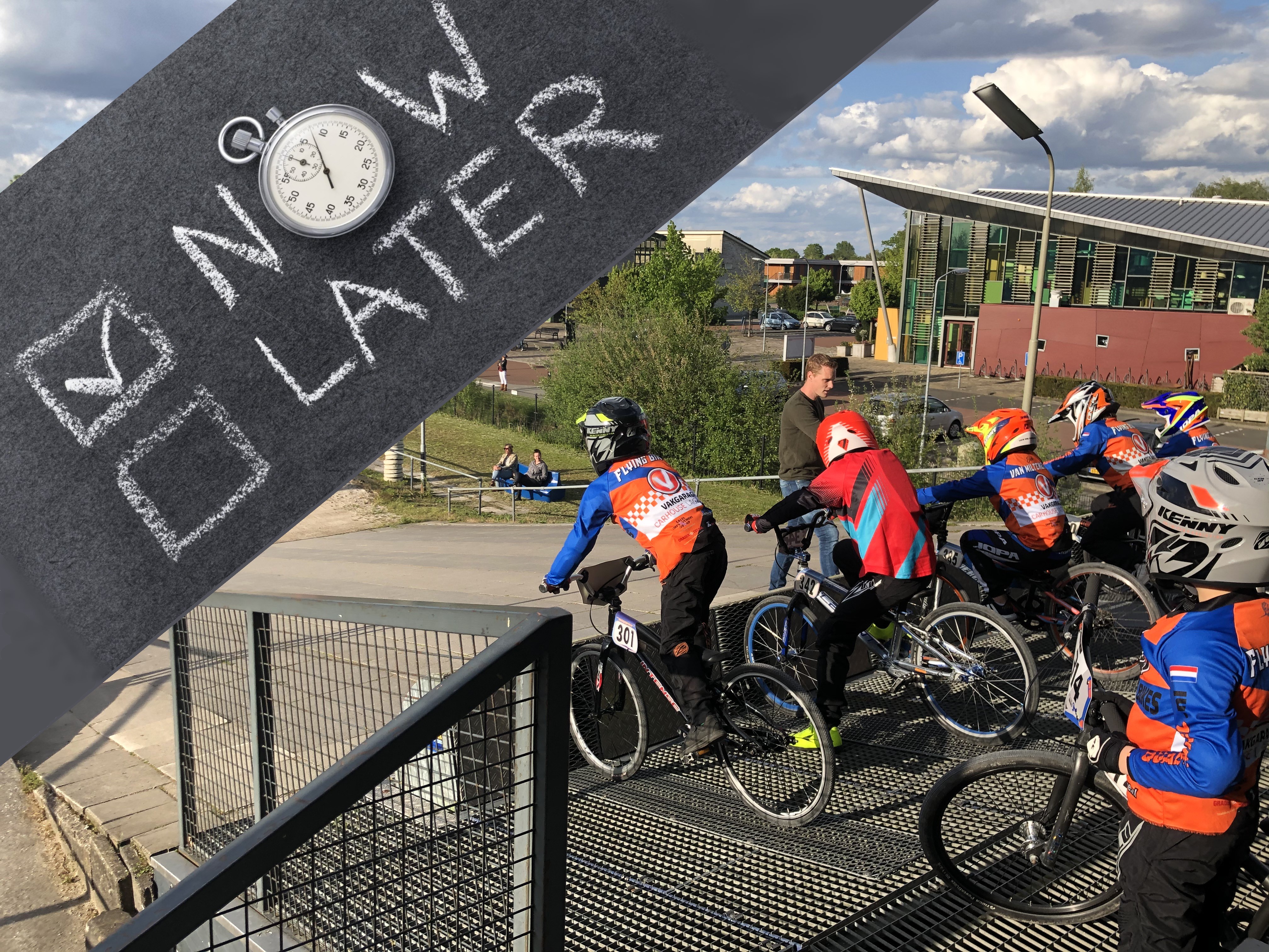 Avondklok . . . trainingen? Juist nu, blijf fit en gezond!