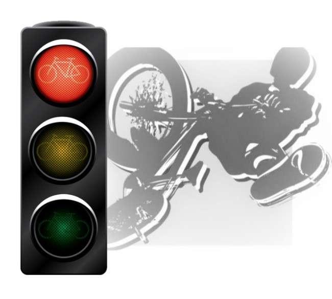 Stoplicht = rood (training gaat niet door).